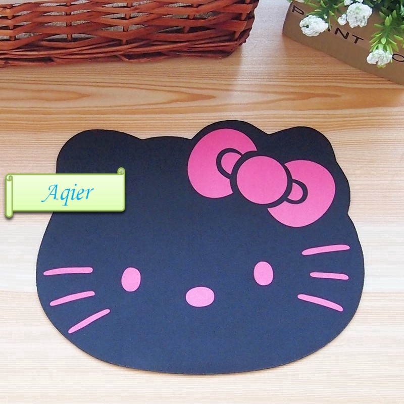 Miếng Lót Chuột Hình Hello Kitty Màu Hồng Dễ Thương