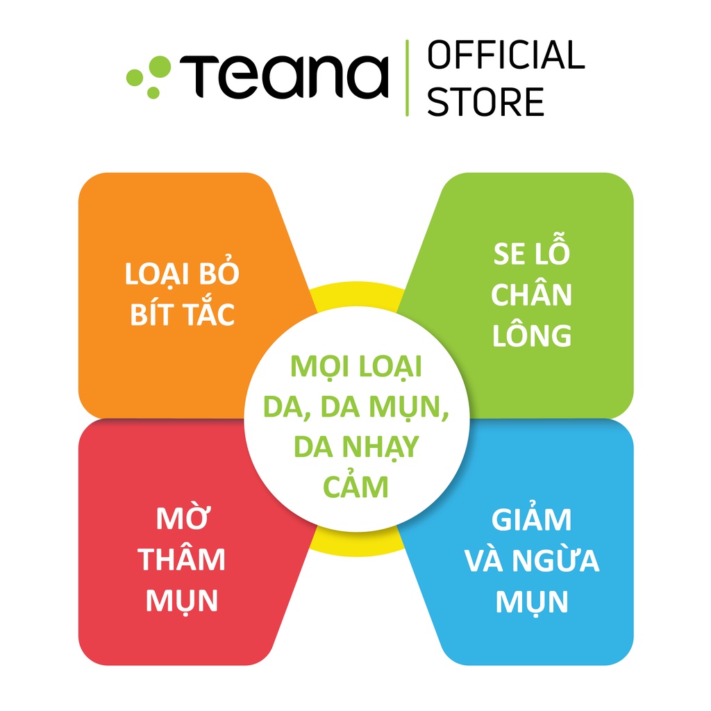 Tinh chất dưỡng da Teana Booster for problem skin Natural Salicylic Acid ngừa mụn, mờ thâm, thu nhỏ lỗ chân lông