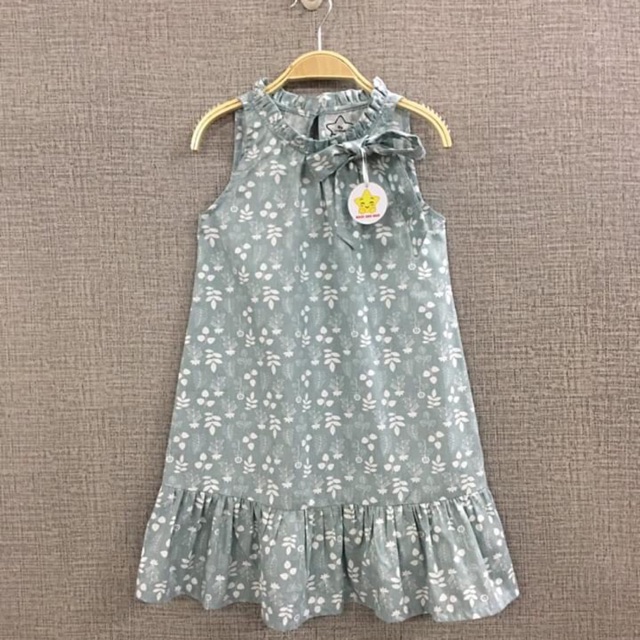 Sale giảm giá từ 250k còn 135k -Váy thô hoa ghi
