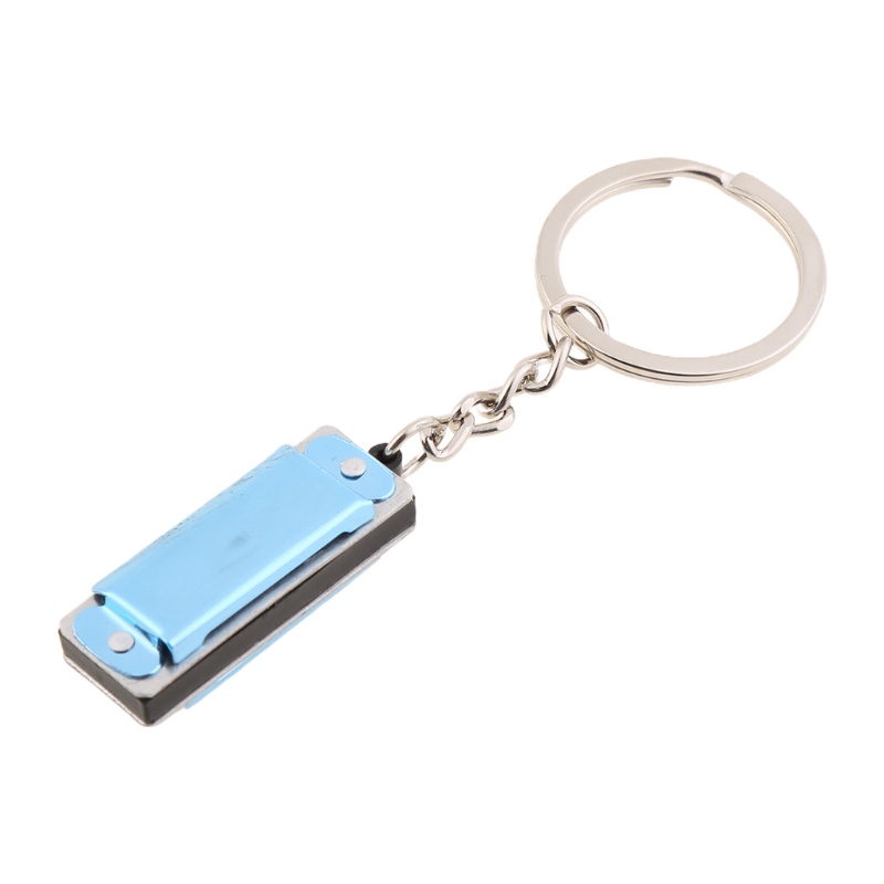 Kèn Harmonica Nhiều Màu Sắc Có Móc Khóa Tiện Lợi Giá Đỡ
