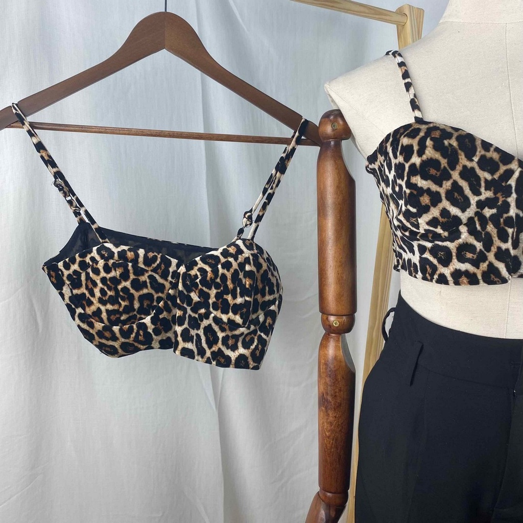 Áo croptop nhung sexyAL09 vải nhung họa tiết 3 màu kèm mút mẫu gợi cảm Nhà Sò Bra.com