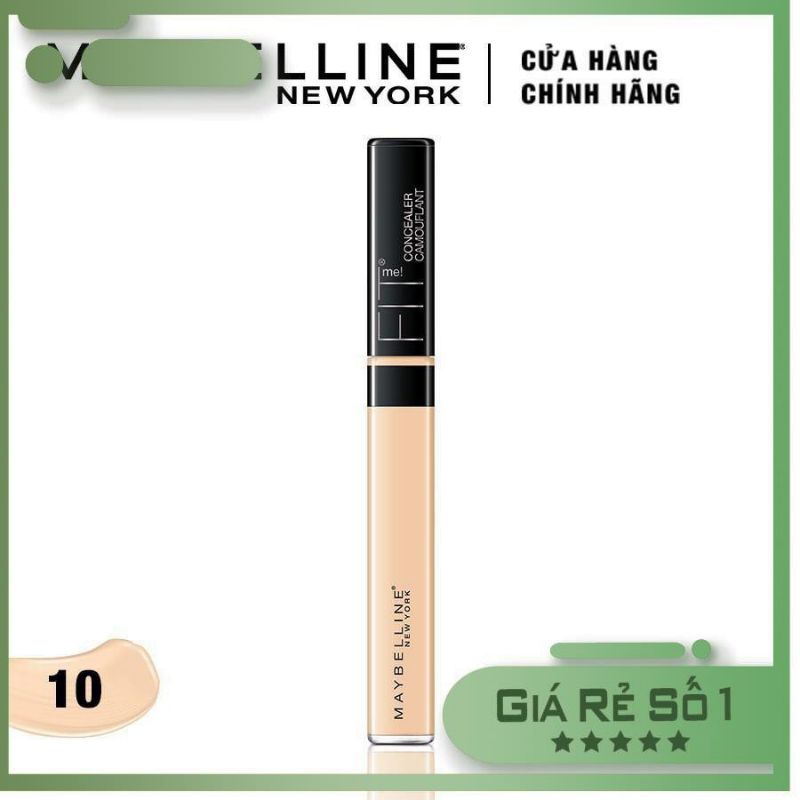 2.8ml - Kem che khuyết điểm Maybelline Fit me Light 10