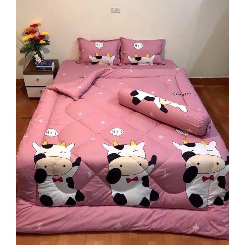 [Giá Sốc] Bộ chăn phao ga gối Cotton Mẫu BATMAN (chăn, ga, vỏ gối, vỏ ôm) siêu ấm , siêu nhẹ | BigBuy360 - bigbuy360.vn