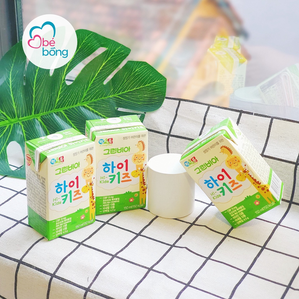 Sữa Greenbia Hikids Hàn Quốc cho bé 1-12 tuổi