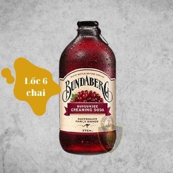 Bundaberg vị Nho của Úc, lốc 6 chai 375ml, Beerholic, Dòng bia trái cây không cồn