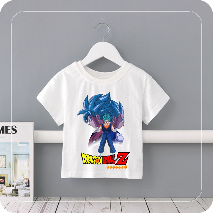 Áo 7 viên ngọc rồng dragon ball vegeta songoku cực đẹp cho bé trai