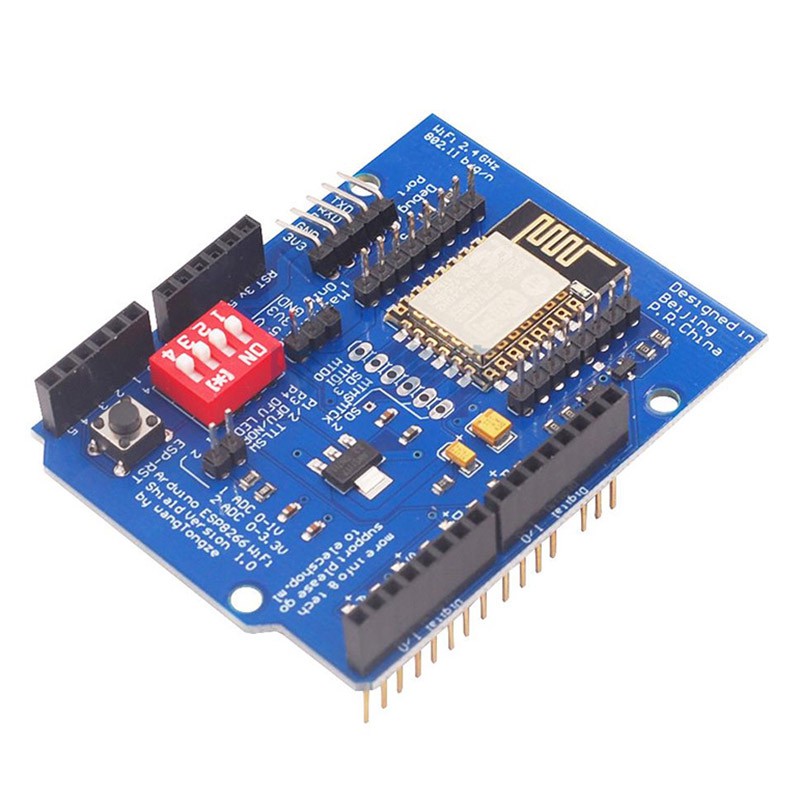 UNO R3 ESP8266 Máy chủ web nối tiếp WiFi bảng mở rộng khiên ESP12E cho arduino