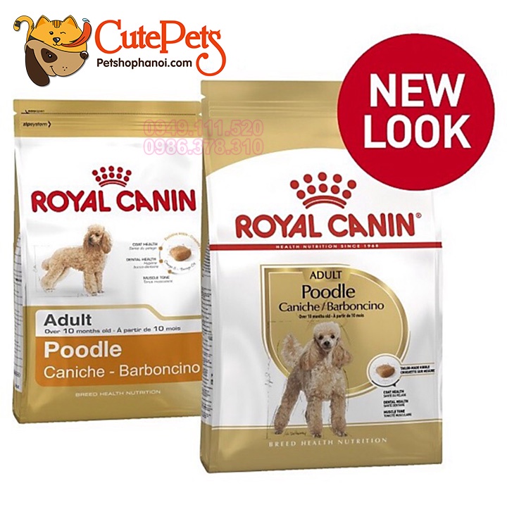 Hạt Royal Canin Poodle 1,5kg Thức ăn hạt cho chó cao cấp - Phụ kiện thú cưng Hà Nội