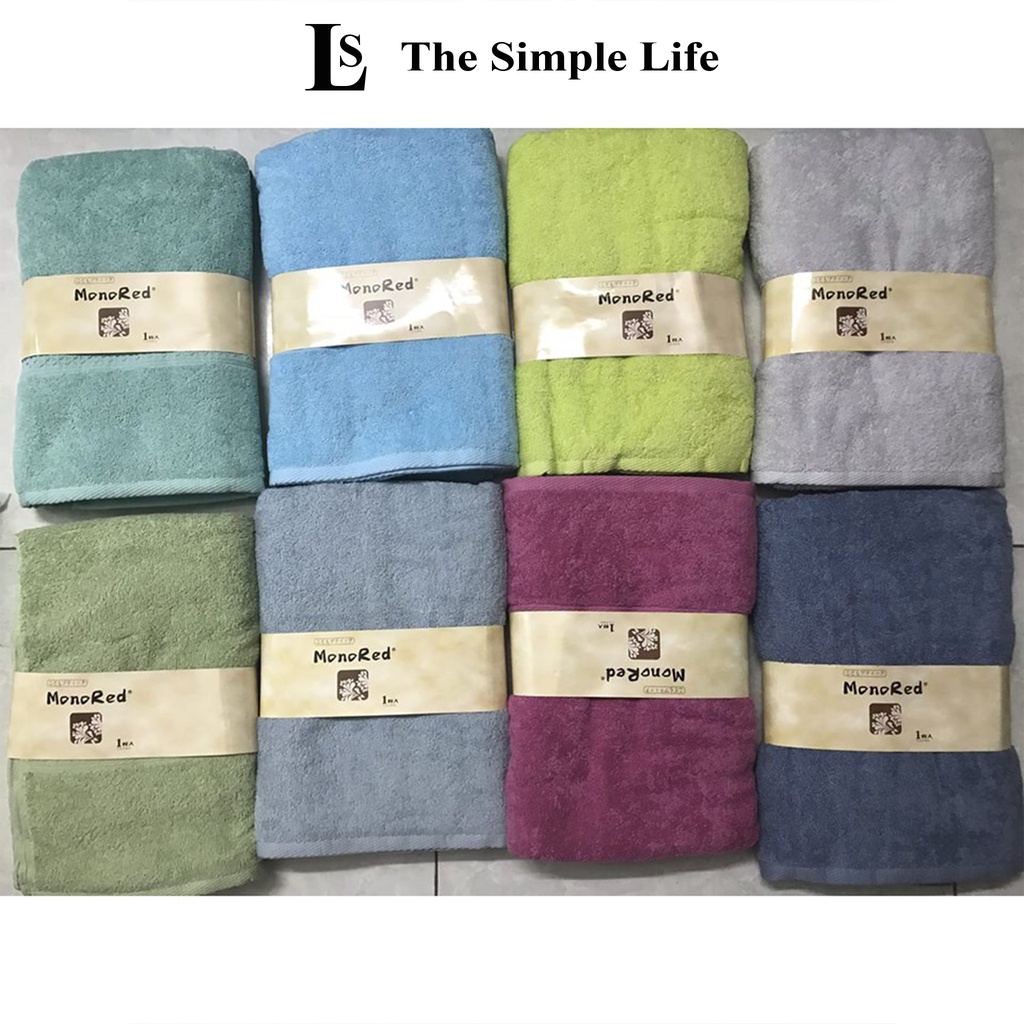 Khăn lau mặt monored, khăn mặt, tắm xuất Nhật cotton dày dặn, siêu thấm hút, cao cấp mềm mịn 34x34 cm [CHÍNH HÃNG]
