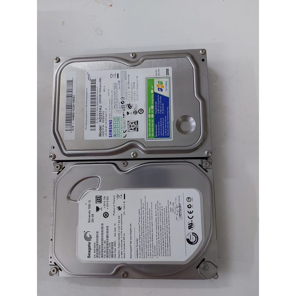 Ổ cứng ( HDD ) 250G và 500G 3.5 gắn cho PC để bàn, có hổ trợ cài win. | BigBuy360 - bigbuy360.vn