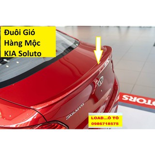 Đuôi gió liền cốp xe kia soluto 2024-2019 mẫu mới cá tính hàng mộc cao cấp chưa sơn