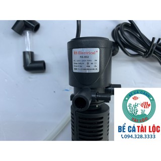 Máy lọc nước bể cá cảnh 3 trong 1 RS602