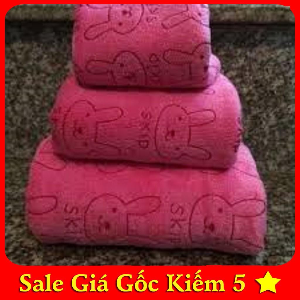 [SALE GỐC] BỘ 3 MÓN KHĂN TẮM KIBA THÁI ( KHĂN LOẠI 1M )