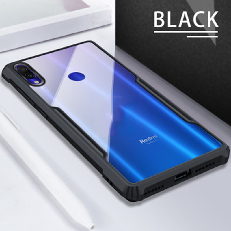 Ốp lưng trong suốt thiết kế đệm khí chống sốc Xiaomi Redmi Note 7 Pro 7s 8 9 Pro Max 8T K30 K30i K30s 9 Prime 9A 9i 9C | BigBuy360 - bigbuy360.vn