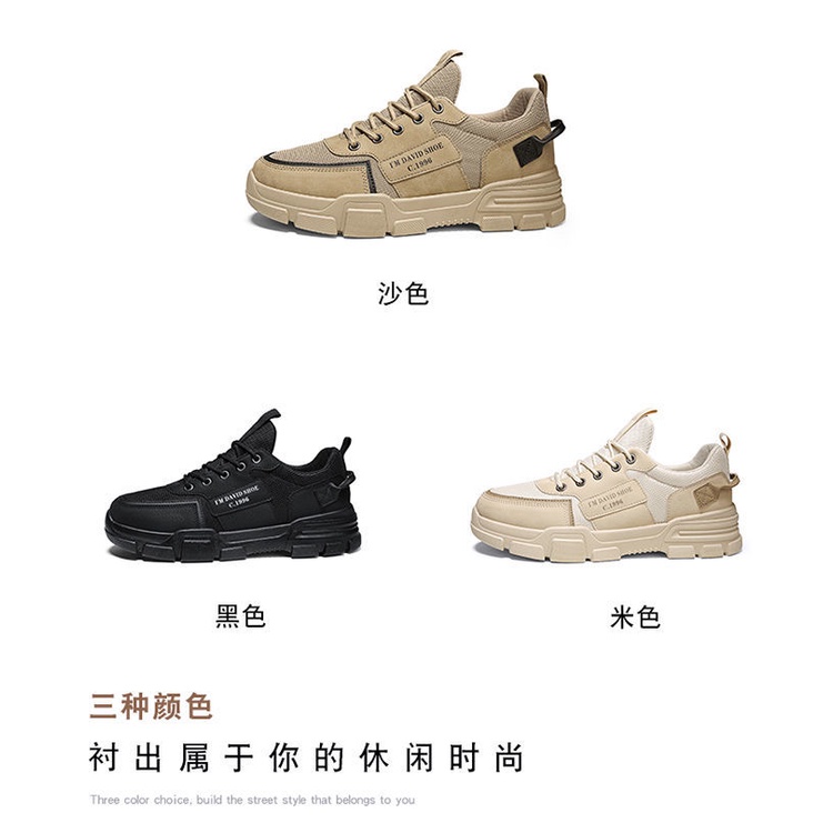 Giày thể thao thoáng khí chống thấm nước chống trượt thời trang mùa hè dành cho nam