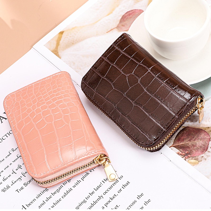 Ví Da Pu Đựng Tiền / Thẻ Tín Dụng / Danh Thiếp Đa Năng Tiện Dụng Dành Cho Nữ