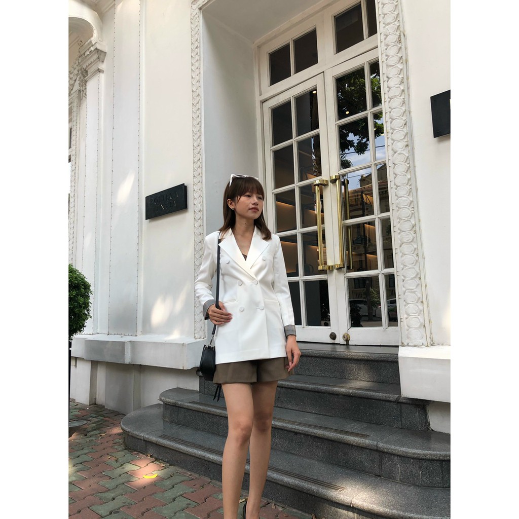[Mã WAST30K hoàn 10% xu đơn 150k] (Ảnh Thật + Video) Áo Blazer Thiết Kế - Áó vest nữ A34 | BigBuy360 - bigbuy360.vn