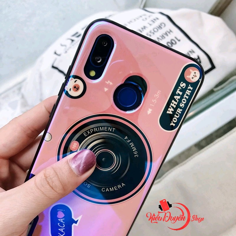 Ốp lưng hình máy ảnh iPhone tặng kèm Popsocket n02