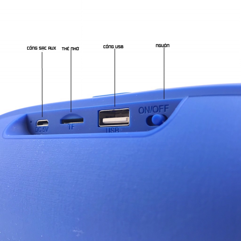 Loa Bluetooth Charge 3 Mini Bass Mạnh Nghe Nhạc Cực Hay Hỗ Trợ Cắm Thẻ Nhớ Và USB, Chính Hãng NBR