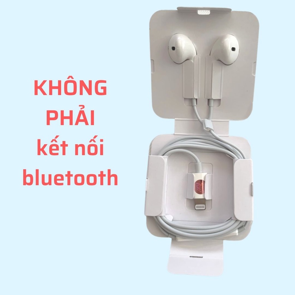 Tai nghe có dây cho IP7/7plus/8/8plus/X /XSmax/XR/11-11promax Zinnnn KHÔNG CẦN KẾT NỐI BLUETOOTH