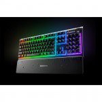 Bàn phím SteelSeries APEX 3 RGB Water Resistant Whisper-Quiet Switches Gaming Black