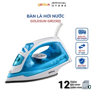 Mua Bàn Là Hơi Nước Cầm Tay 2 In 1 Kết Hợp Bàn Là Khô Thông Minh GOLDSUN GIR2303