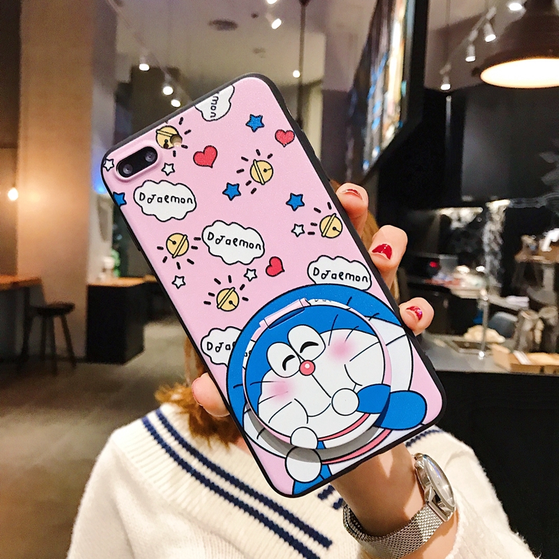 Ốp điện thoại in Doraemon cho VIVO Y12s Y20 Y20s Y50 Y30 Y1s Y19 Y17 Y15 Y12 Y11 U10 Y95 Y93 Y93 Y91i Y91c Y81 Y71 Y55