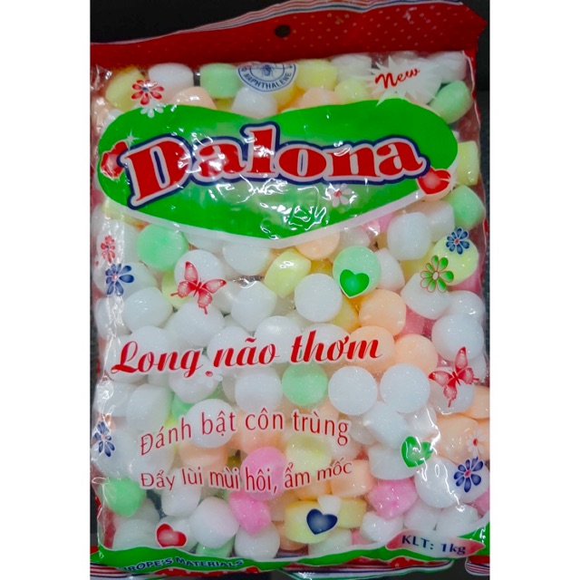 Gói băng phiến - Long não thơm Dalona 1 KG-  đuổi gián, chuột hiệu quả nong não