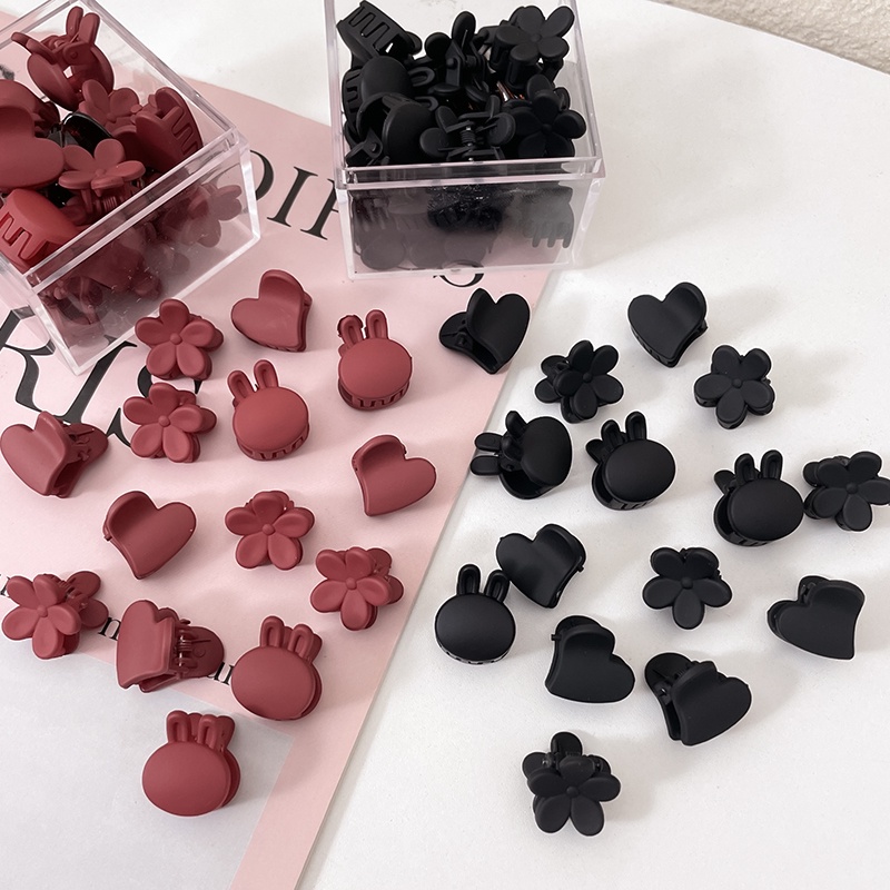 Kẹp tóc nhựa 17KM nhiều kiểu dáng họa tiết dễ thương tự chọn cho nữ