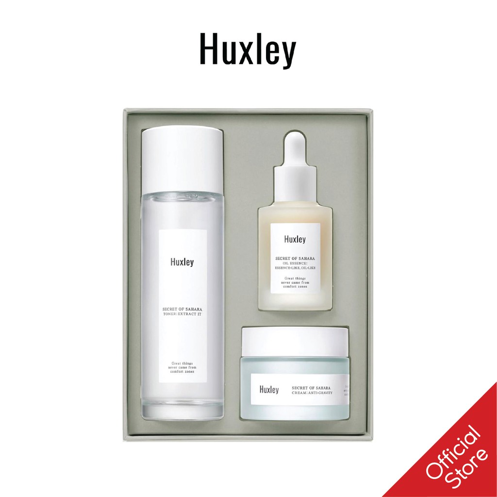 Set 3 Phục Hồi, Chống Lão Hoá HUXLEY ANTIOXIDANT TRIO