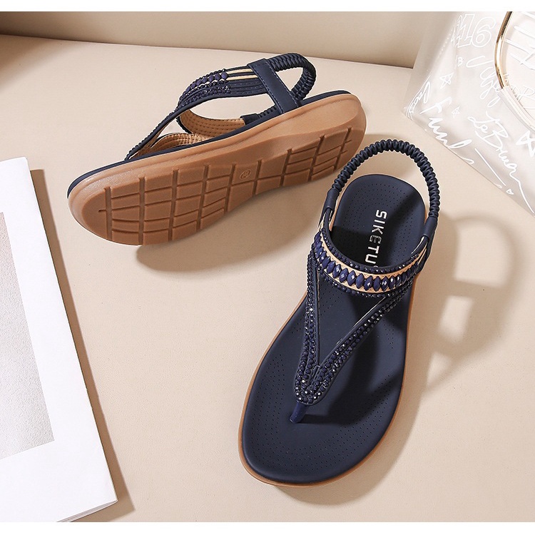 Sandal Siketu quai xỏ ngón, đế 3.5cm