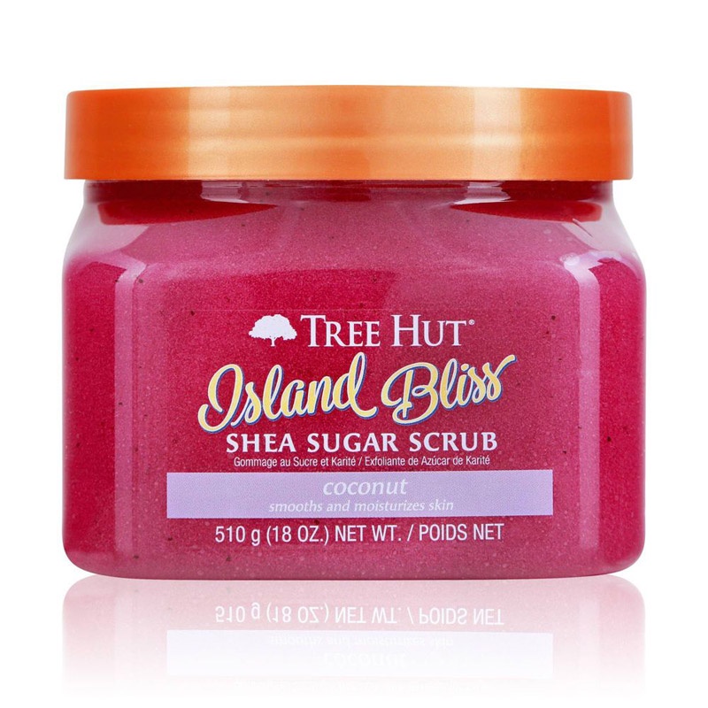 Tẩy tế bào chết Tree Hut Shea Sugar Scrub - Island Bliss, 510g