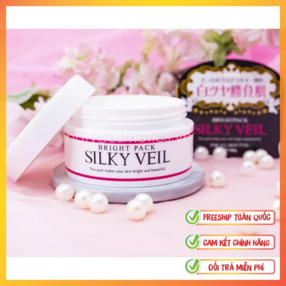 [Nhật Chính Hãng] Kem Làm Trắng Toàn Thân Silky Veil Hàng Nhật Nội Địa Cream Trắng Da Tức Thì Silky Veil