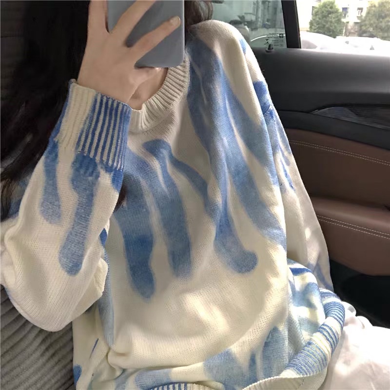 |PRE-ORDER|  ÁO LEN NỮ MÀU LOANG