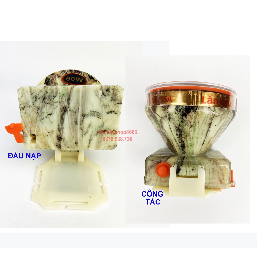 Đèn pin đội đầu SUNCESSA K18 60W siêu sáng chống nước kín nước Ánh sáng vàng và trắng đèn đeo đầu đi rừng soi ếch lặn