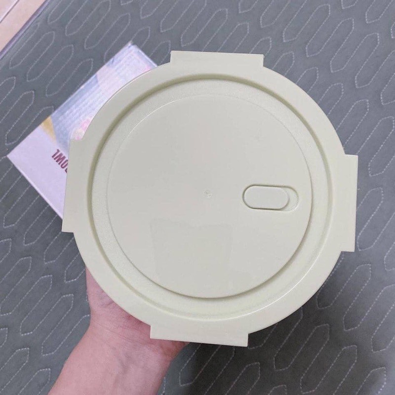 Hộp Thuỷ Tinh Tròn 620ml - Thuỷ Tinh Chịu Nhiệt - Ron Chống Tràn - Nắp Có Lỗ Thoát Hơi- Hộp Đựng Cơm, Hộp Đựng Thực Phẩm | BigBuy360 - bigbuy360.vn