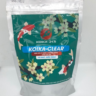 Koika-Clear Premium (dạng bột) ( bịch 500g) men xử lý nước chuyên dùng cho cá koi thumbnail
