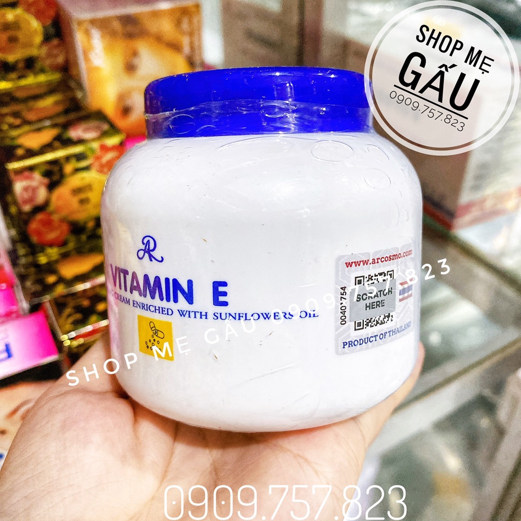 Sỉ lố 6 hộp kem E nắp xanh thái lan