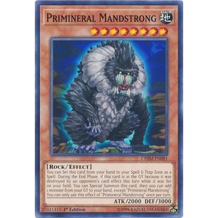 Thẻ bài Yugioh - TCG - Primineral Mandstrong / CHIM-EN081'