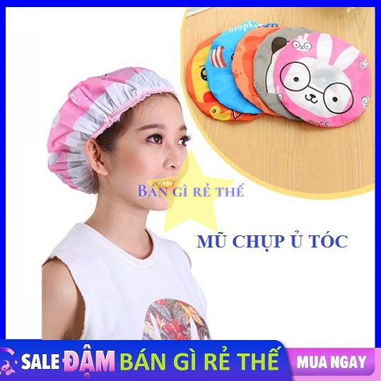 Mũ Trùm Tóc Đa Năng MU01 Nhiều Mẫu Siêu Cute