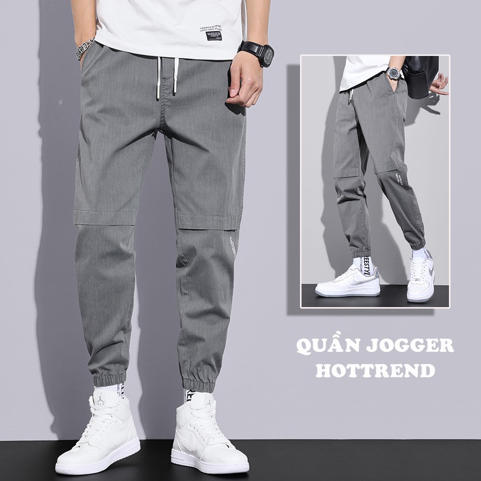 Quần Jogger Nam Basic Bo Chun Năng Động Ống Chân  Zenkonam MEN QUAN 068C G