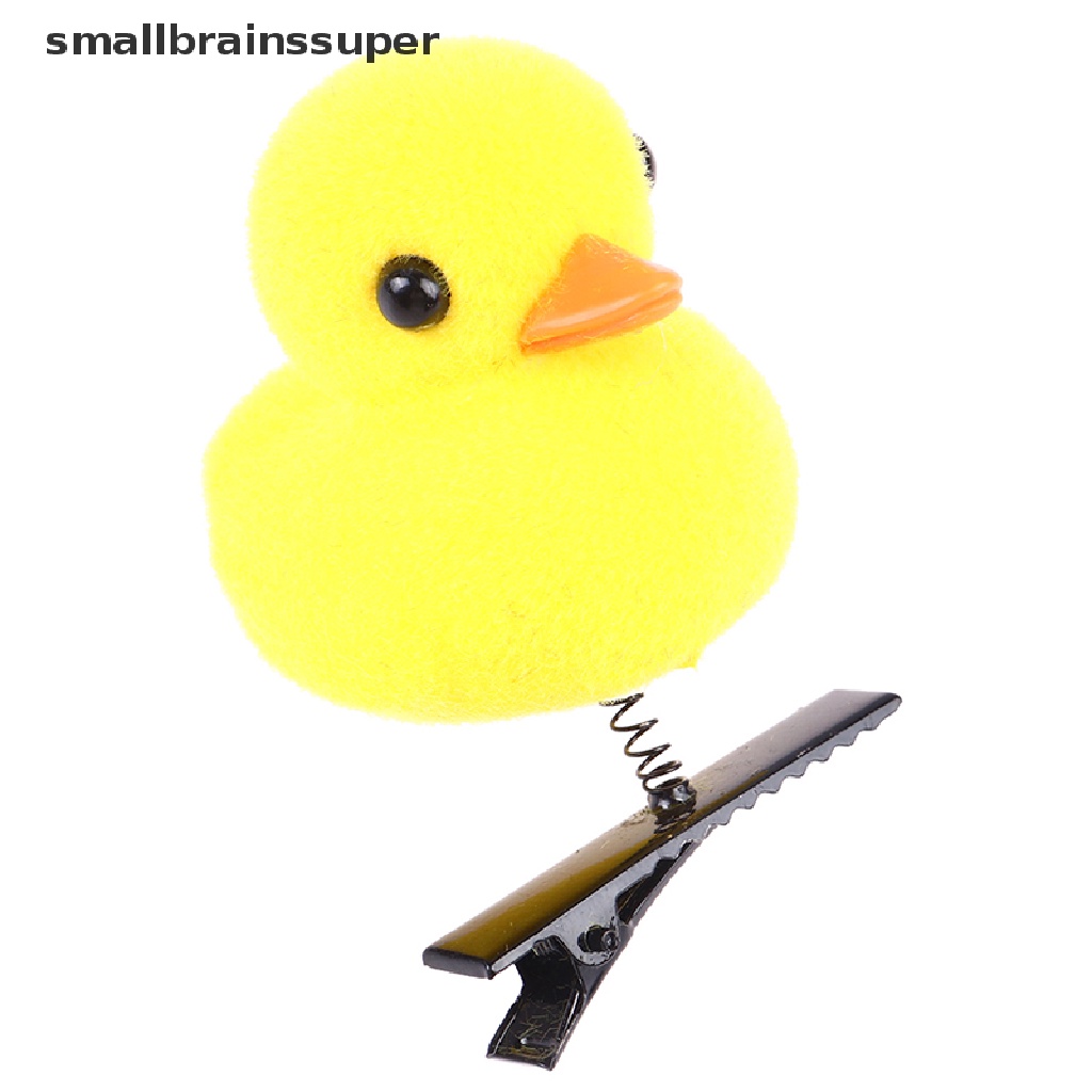 Kẹp Tóc Hình Chú Vịt Nhỏ Màu Vàng Vui Nhộn Dùng Làm Quà Tặng Giáng Sinh SBS
