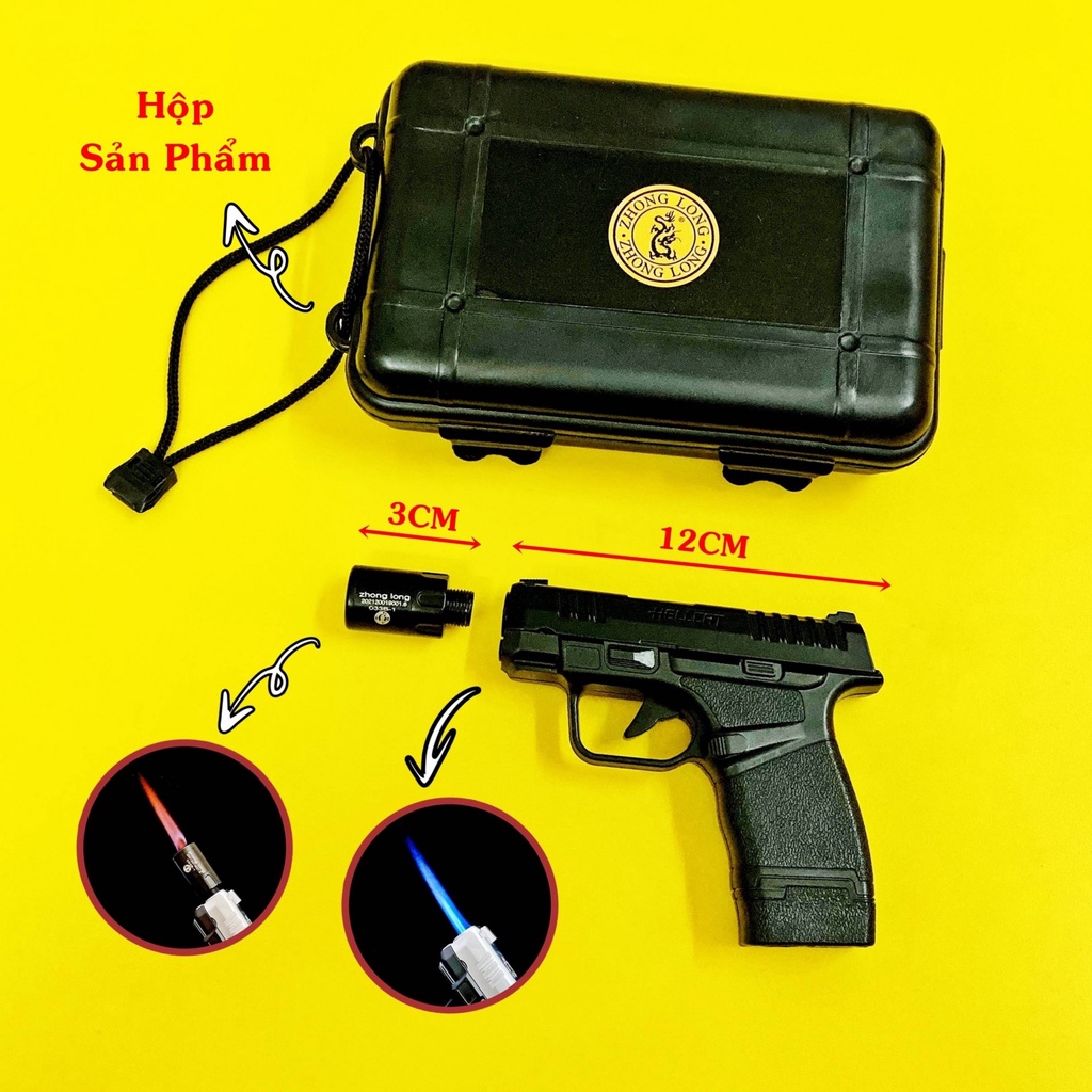 hỏa tốc 𝐒𝐮́𝐧𝐠 𝘽𝙖̣̂𝙩 𝙇𝙪̛̉𝙖 2 chế độ-15cm (FULLBOX)