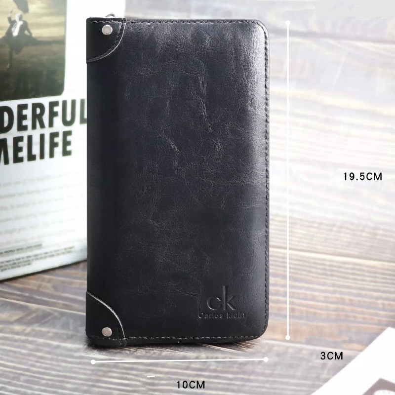 [Mã FASHIONT4MA2 giảm 10K đơn 50K] Pu Leather Wallet For Men