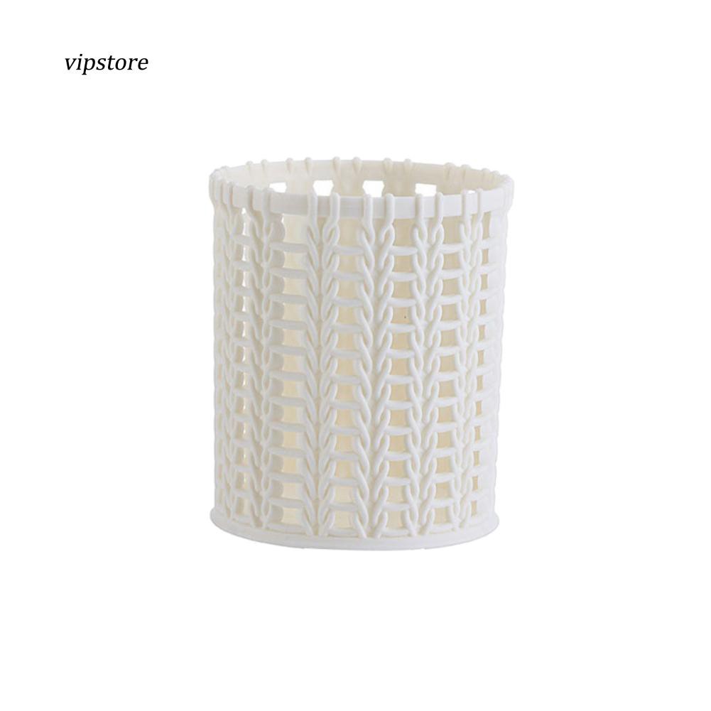 Hộp đựng bút để bàn hình tròn đa năng tiện lợi -Q8