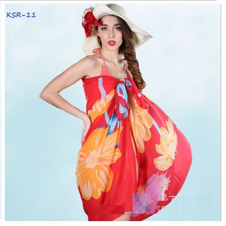 Khăn đi biển - khăn choàng đi biển- khăn sarong thời trang KSR-11