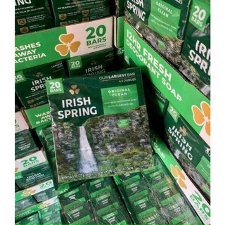 💚🍀Lốc 20 Xà bông thơm diệt khuẩn IRIS SPRING Original - Feel Clean and Fresh 💧Lốc 20 Cục: 2.1Kg