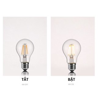 Bóng đèn Bulb 4W đui E27 dây tóc vintage