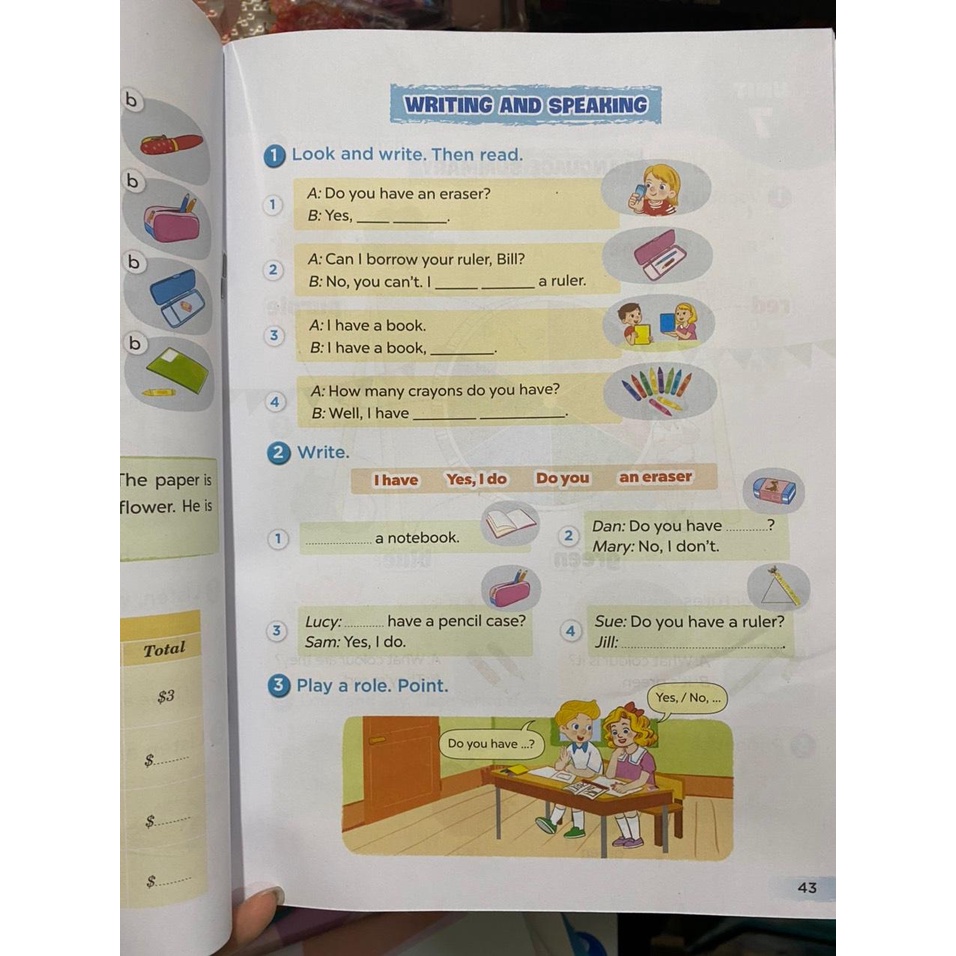 ẩm Sách - Bài tập phát triển năng lực tiếng anh 3 tập 1 ( theo chương trình giáo dục phổ thông 2018 )