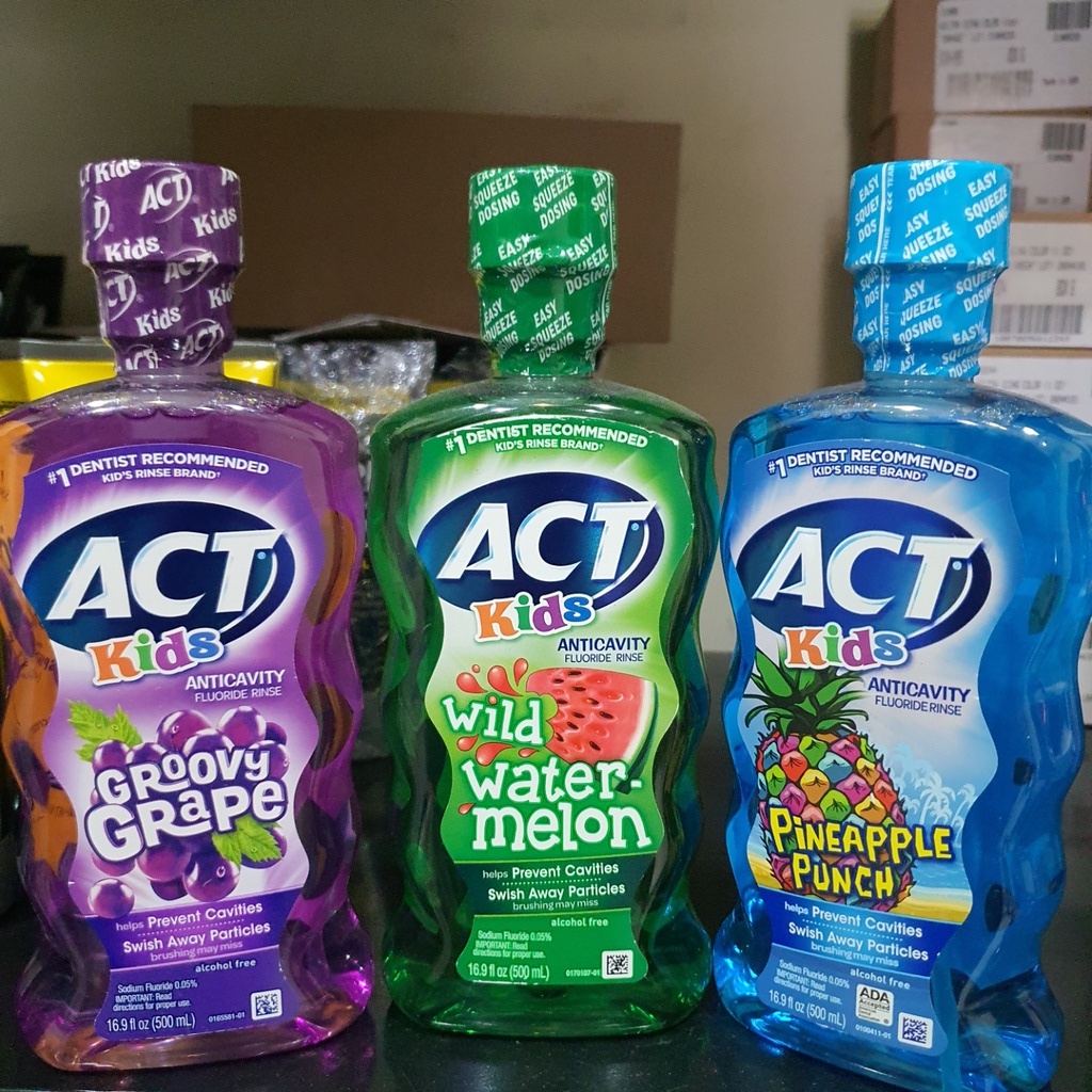 Nước súc miệng ACT Kids - 500ml